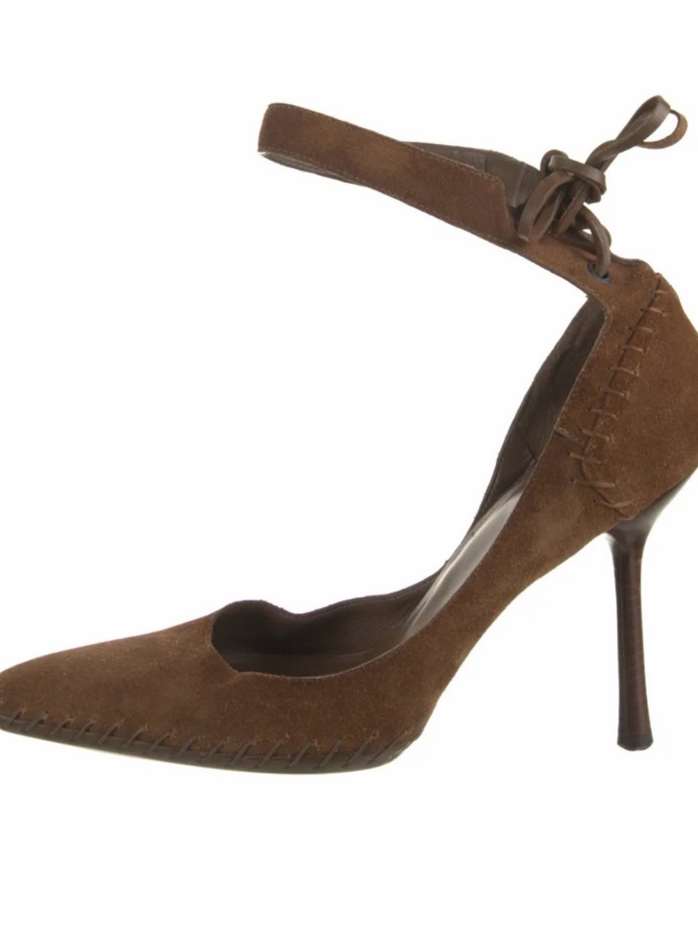 Gucci D'Orsay Suede Heels *vintage* - Picture 6 of 8